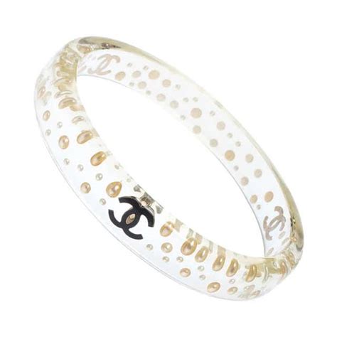 chanel pearl bangles